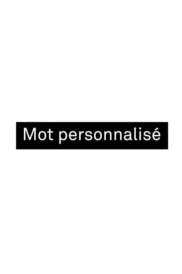 Mot personnalisé