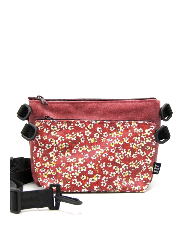 exemple de combinaison des 2 pochettes.
uni rouge U1 + 530 ( petite pochette )