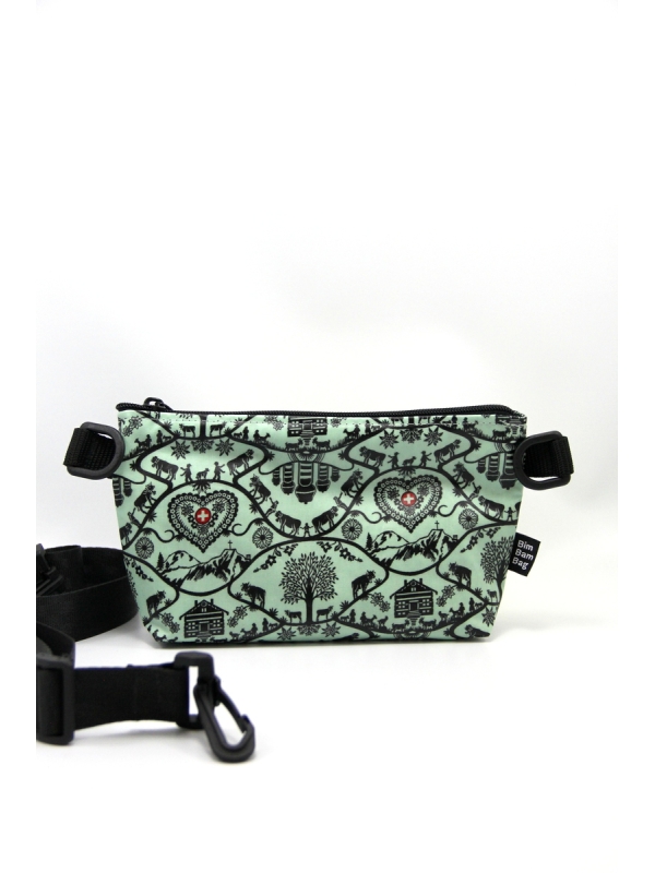 la petite pochette fantaisie 526 à associer à une pochette unie de votre choix.