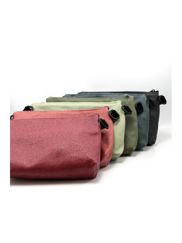 les 6 coloris pour la grande pochette