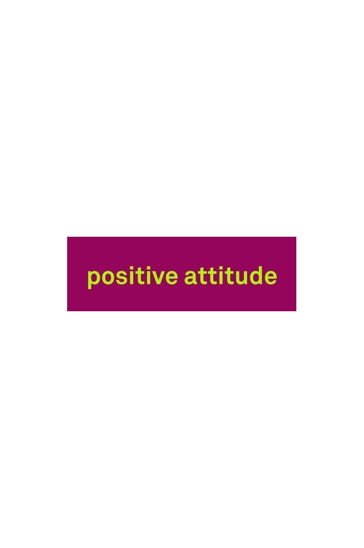 positive attitude